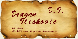 Dragan Ilišković vizit kartica